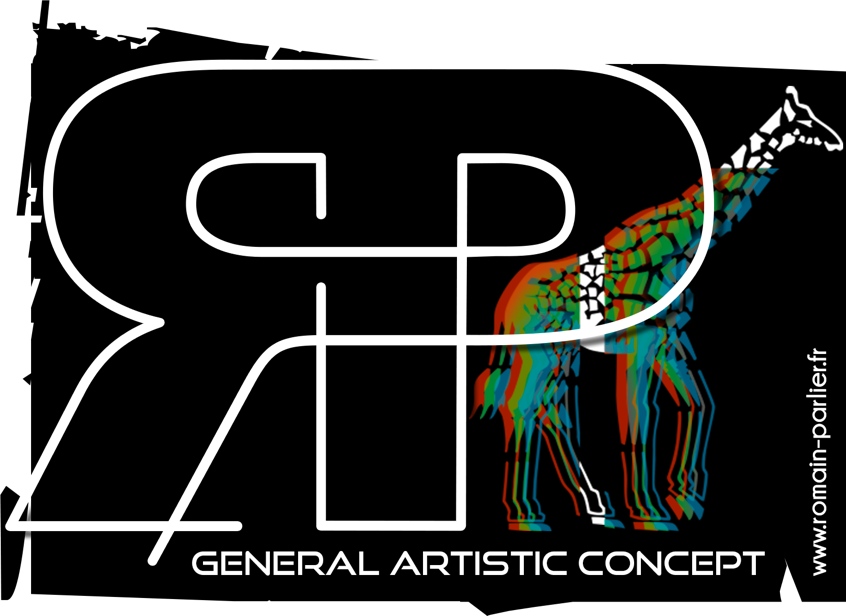 Logo Romain Parlier - General Artistic Concept